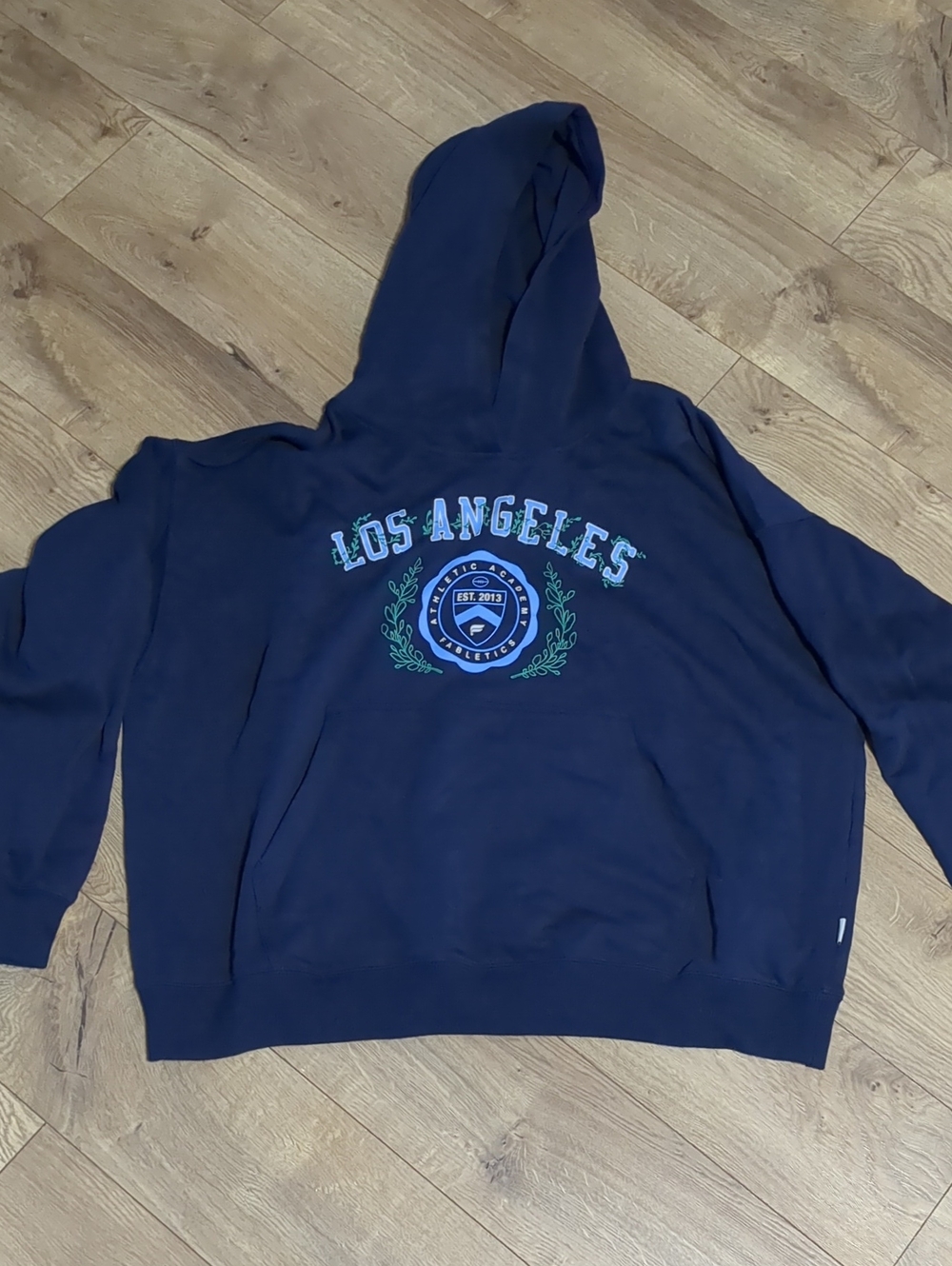 Fabletics Year Round Terry Navy Blue Women's Hoodie Size XXL - Picture 3 of 9